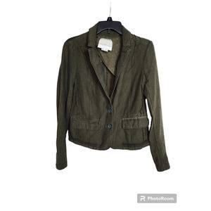 HEI Olive Green Cotton Jacket 6